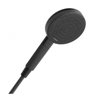 Galvutė dušo Raindance Alive Select S 125 3jet, juoda matinė, EcoSmart 